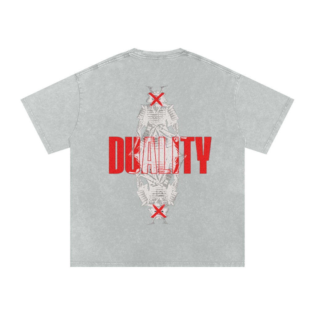 Gnosis Thread Red Samurai  Oversized Cotton T-Shirt