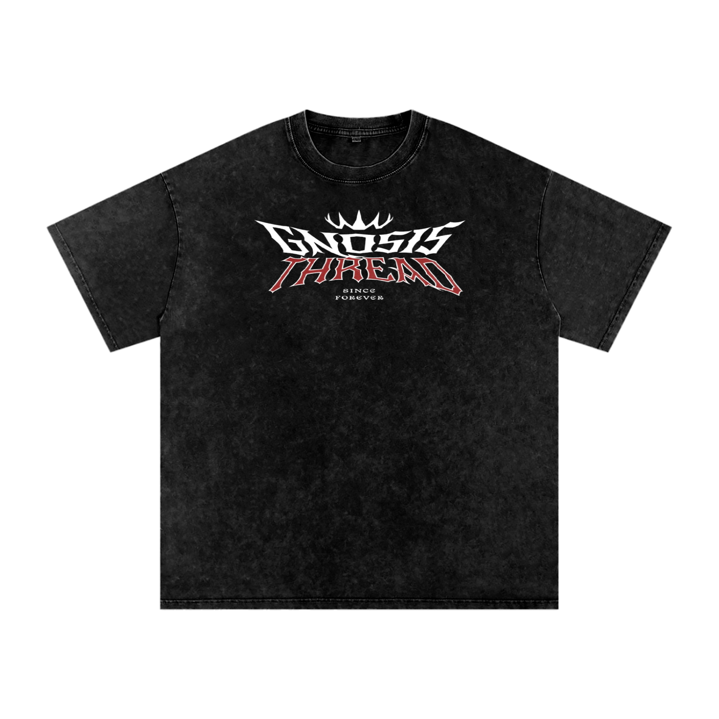 Gnosis Thread Red Samurai  Oversized Cotton T-Shirt