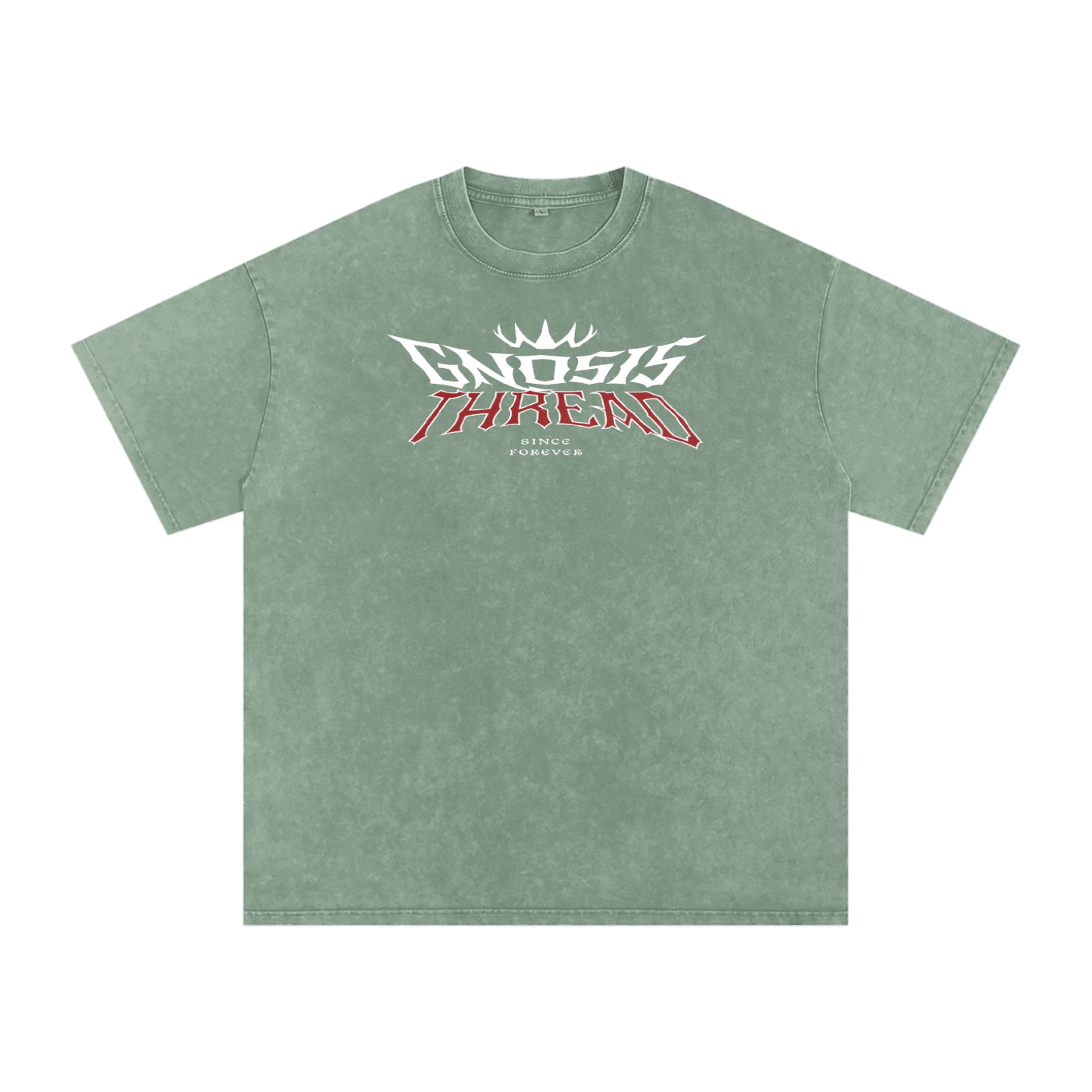 Gnosis Thread Red Samurai  Oversized Cotton T-Shirt