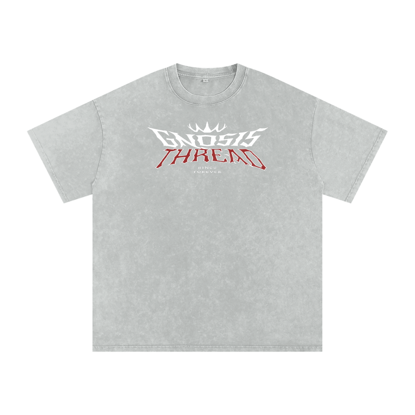 Gnosis Thread Red Samurai  Oversized Cotton T-Shirt