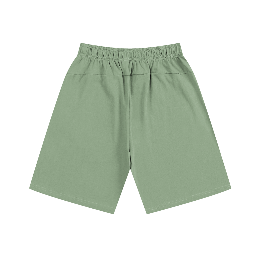 "Jus Gnosis" Cotton Shorts