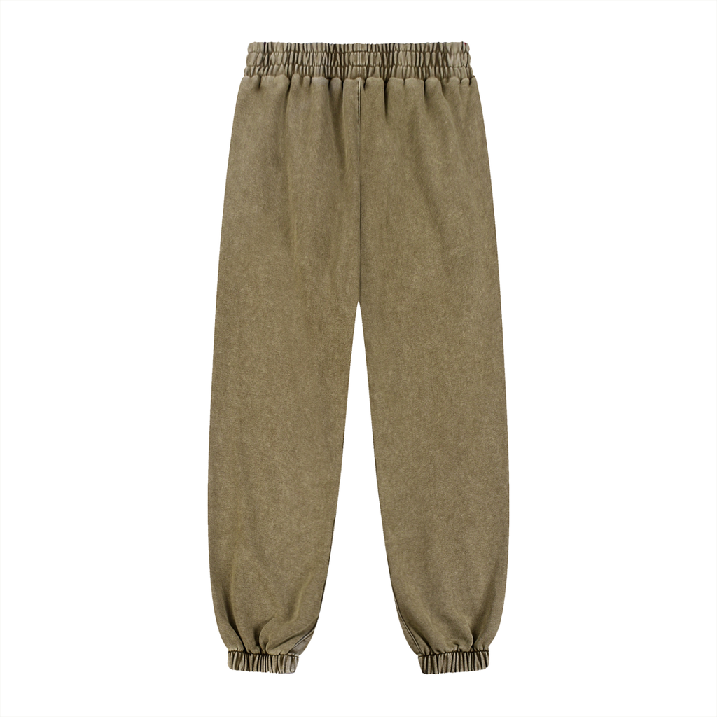 "Jus Gnosis" Snow Wash Heavyweight Sweatpants