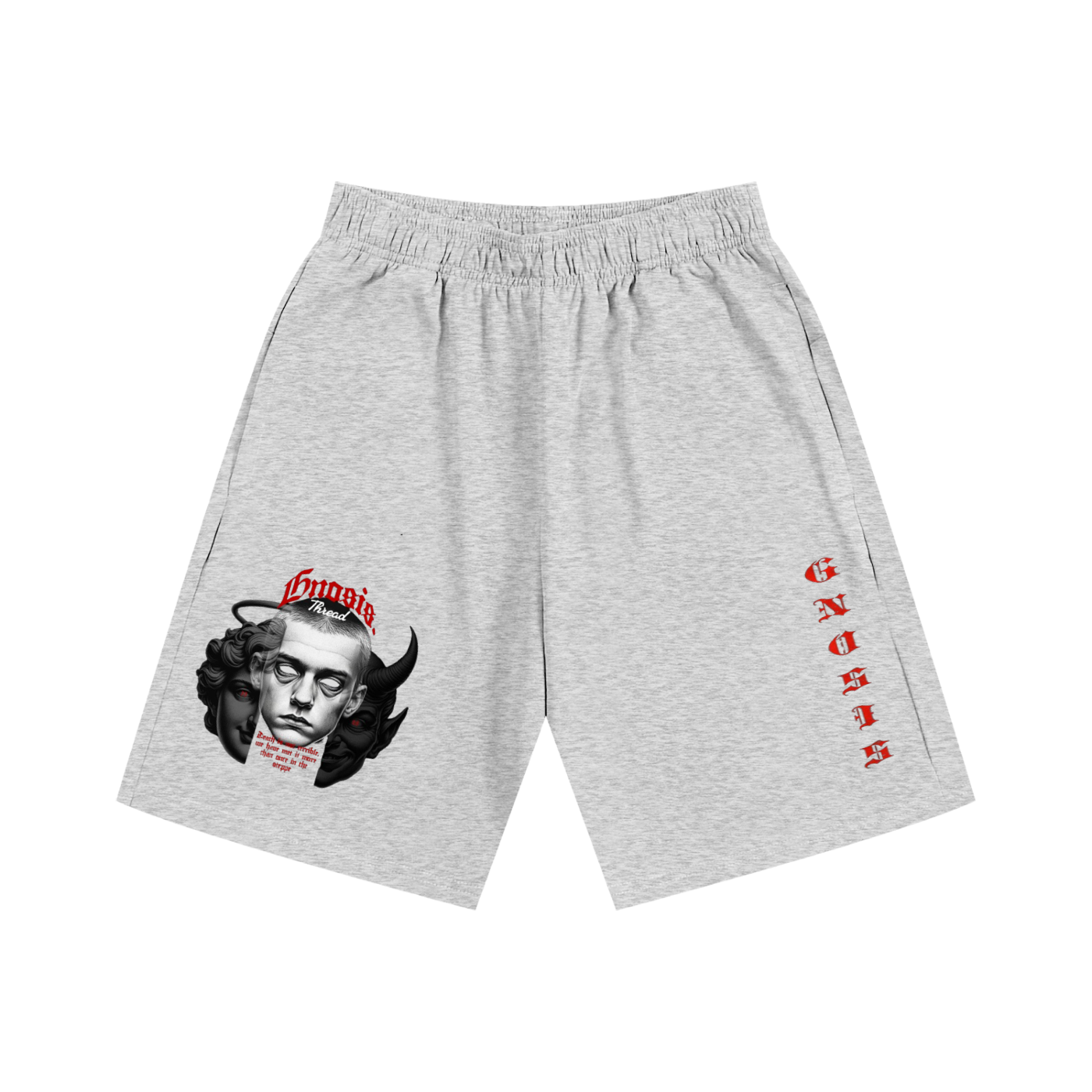 "Two Sides" Heavyweight Cotton Shorts