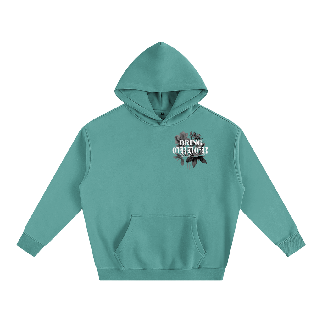 "Bring Order" Oversize Fleeced Hoodie