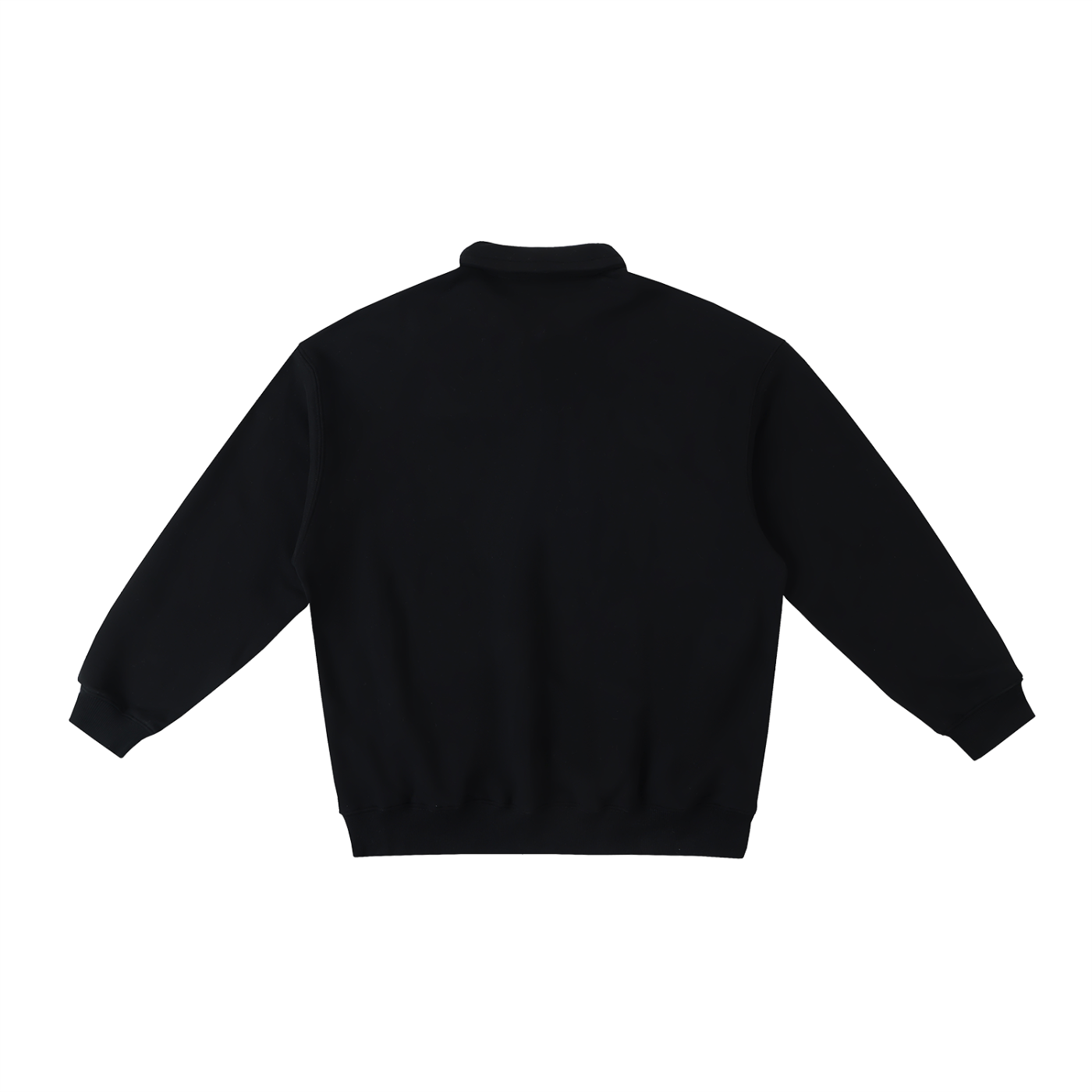 G Thread Polo-Collar Sweatshirt