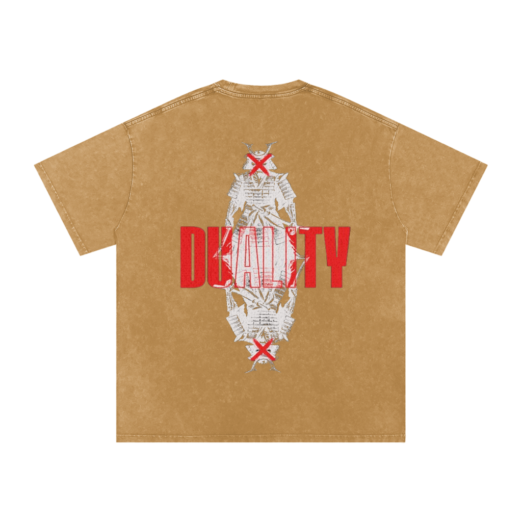 Gnosis Thread Red Samurai  Oversized Cotton T-Shirt