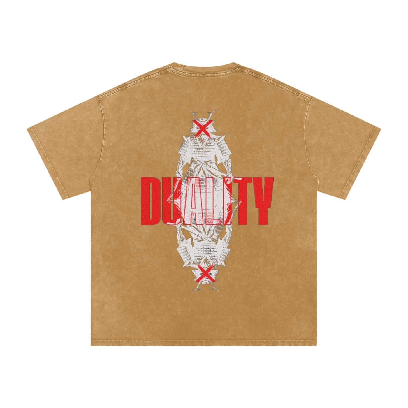 Gnosis Thread Red Samurai  Oversized Cotton T-Shirt