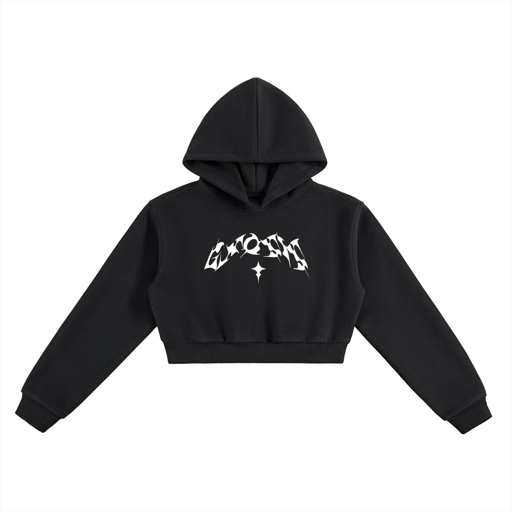"Gnosis" Cropped Hoodie Type 2