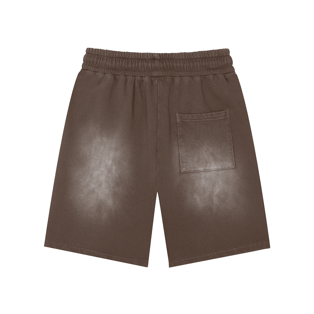 "Jus Gnosis" Washed Shorts