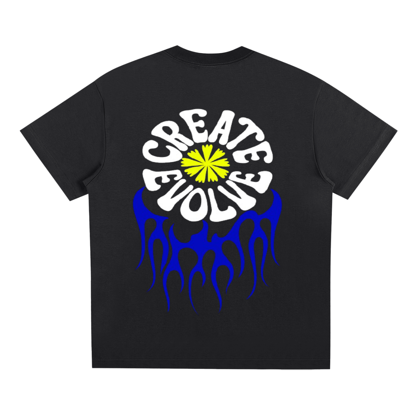 Create & Evolve blue flame