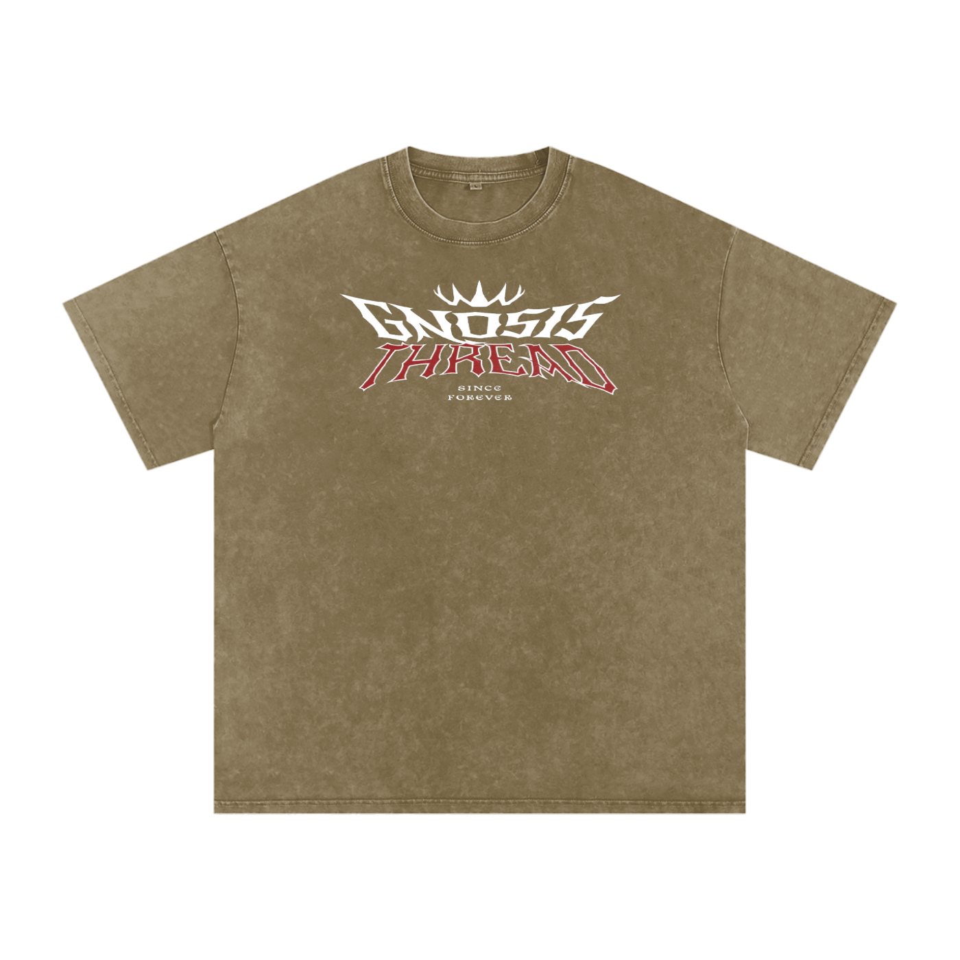 Gnosis Thread Red Samurai  Oversized Cotton T-Shirt