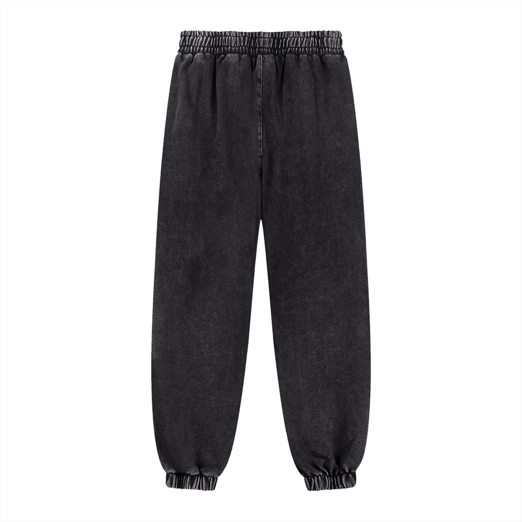 "Jus Gnosis" Snow Wash Heavyweight Sweatpants