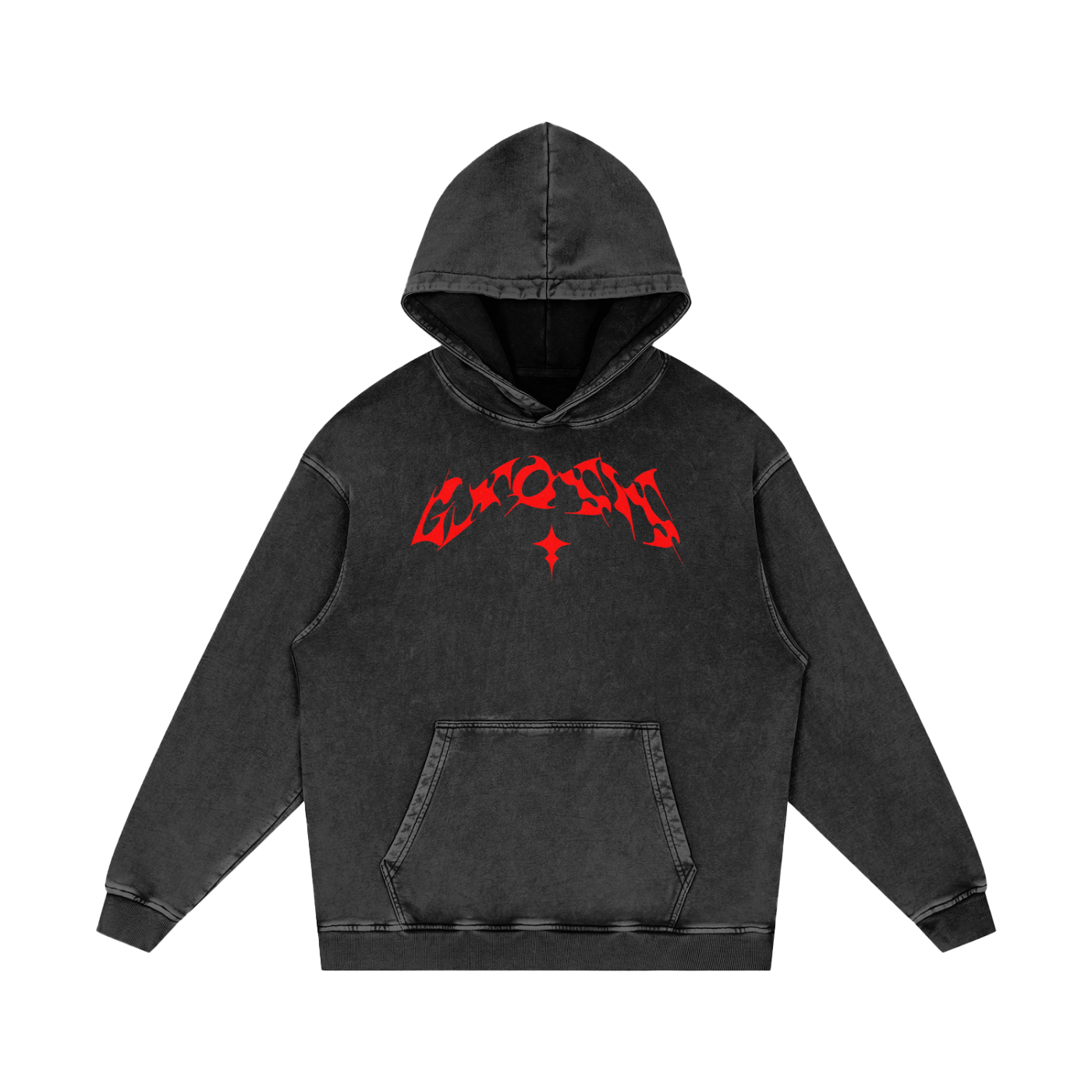 "Jus Gnosis" Loose Cotton Hoodie