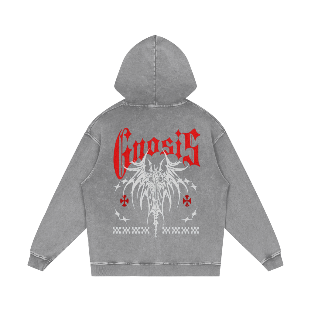 "Jus Gnosis" Loose Cotton Hoodie