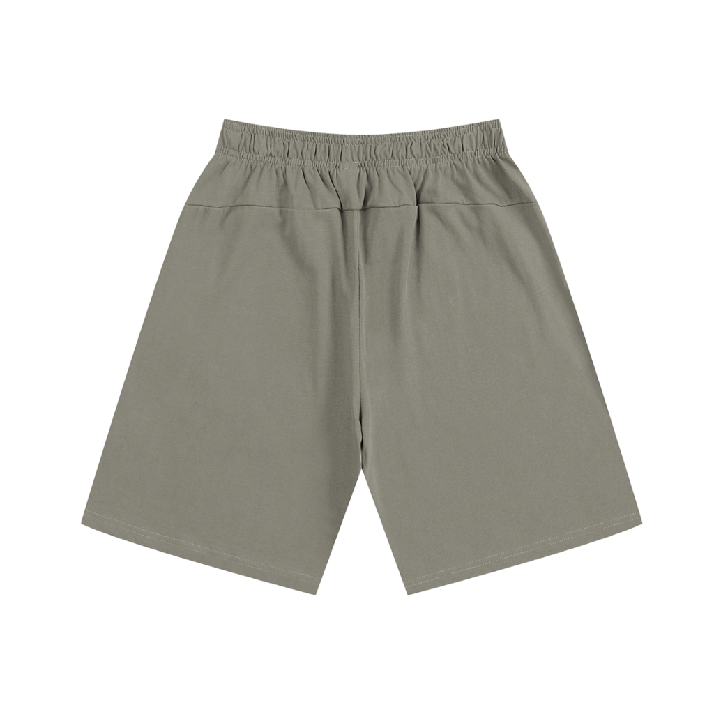 "Jus Gnosis" Cotton Shorts