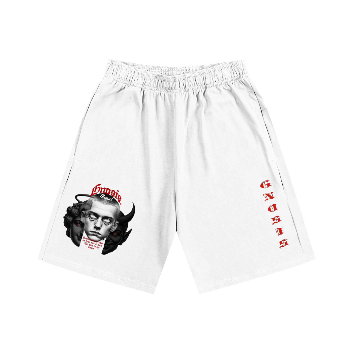 "Two Sides" Heavyweight Cotton Shorts
