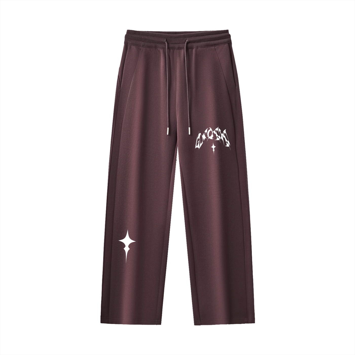 "Gnosis" Straight-Leg Sweatpants
