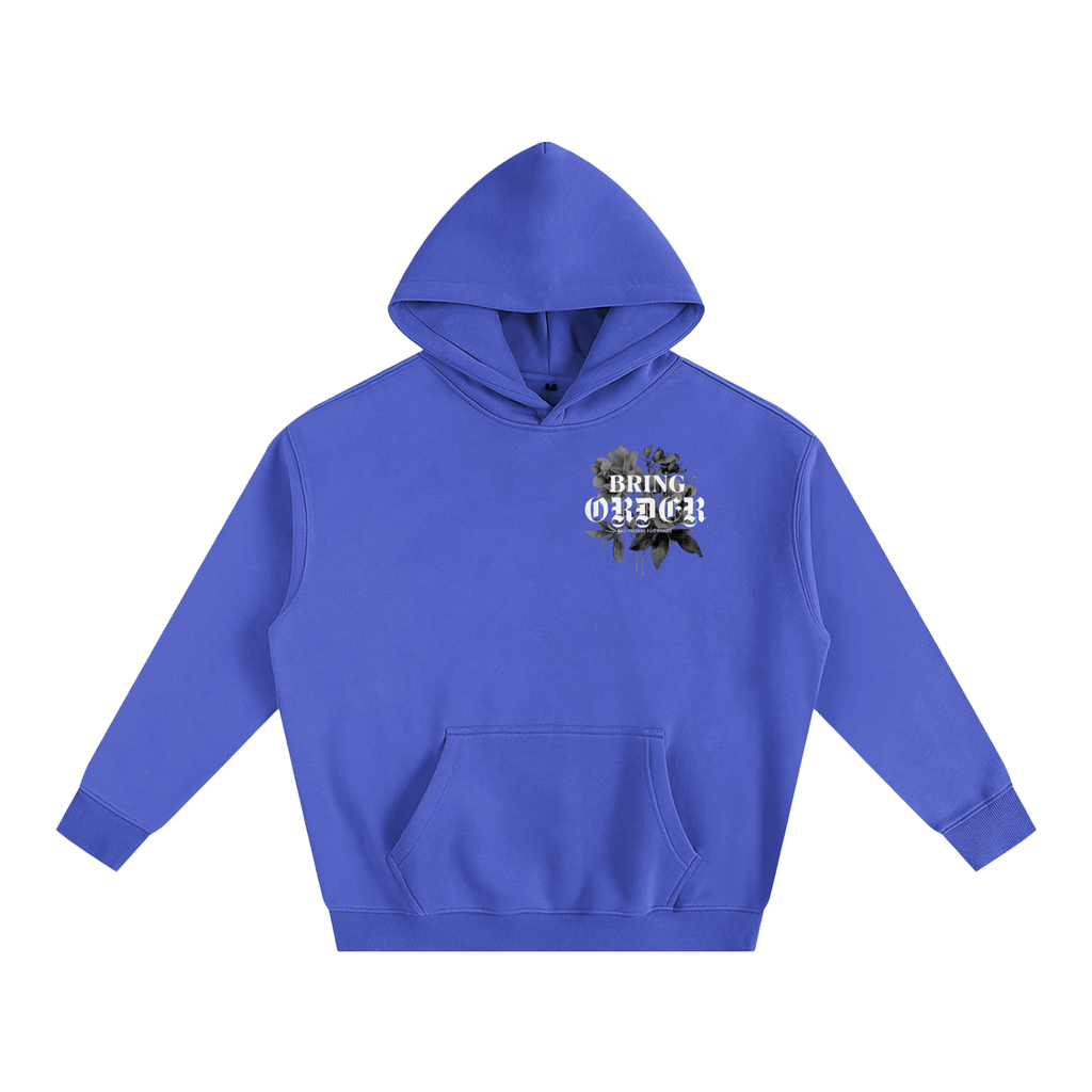 "Bring Order" Oversize Fleeced Hoodie