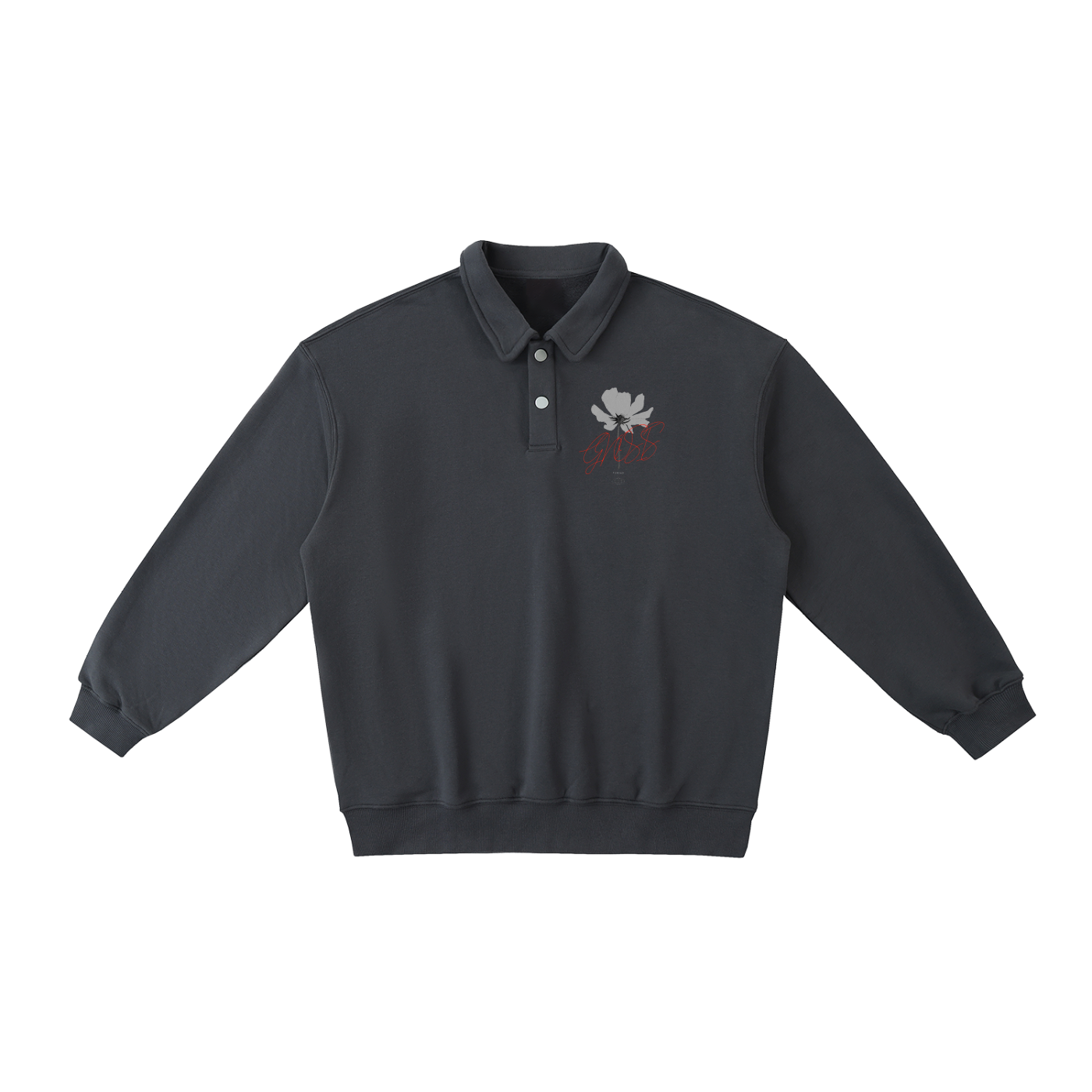 G Thread Polo-Collar Sweatshirt Type 2