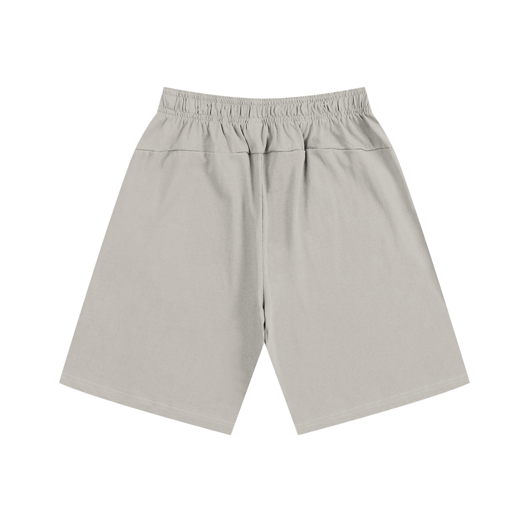 "Jus Gnosis" Cotton Shorts