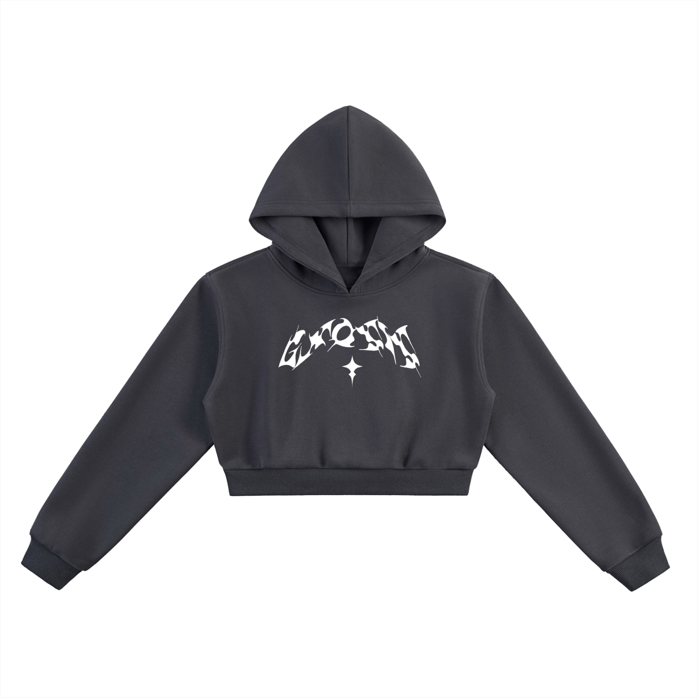 "Gnosis" Cropped Hoodie Type 2