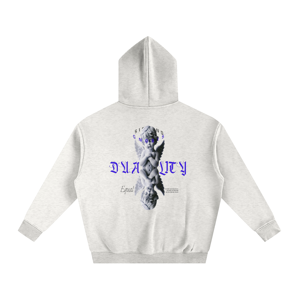 A Class Double blue strike fleeced hoodie