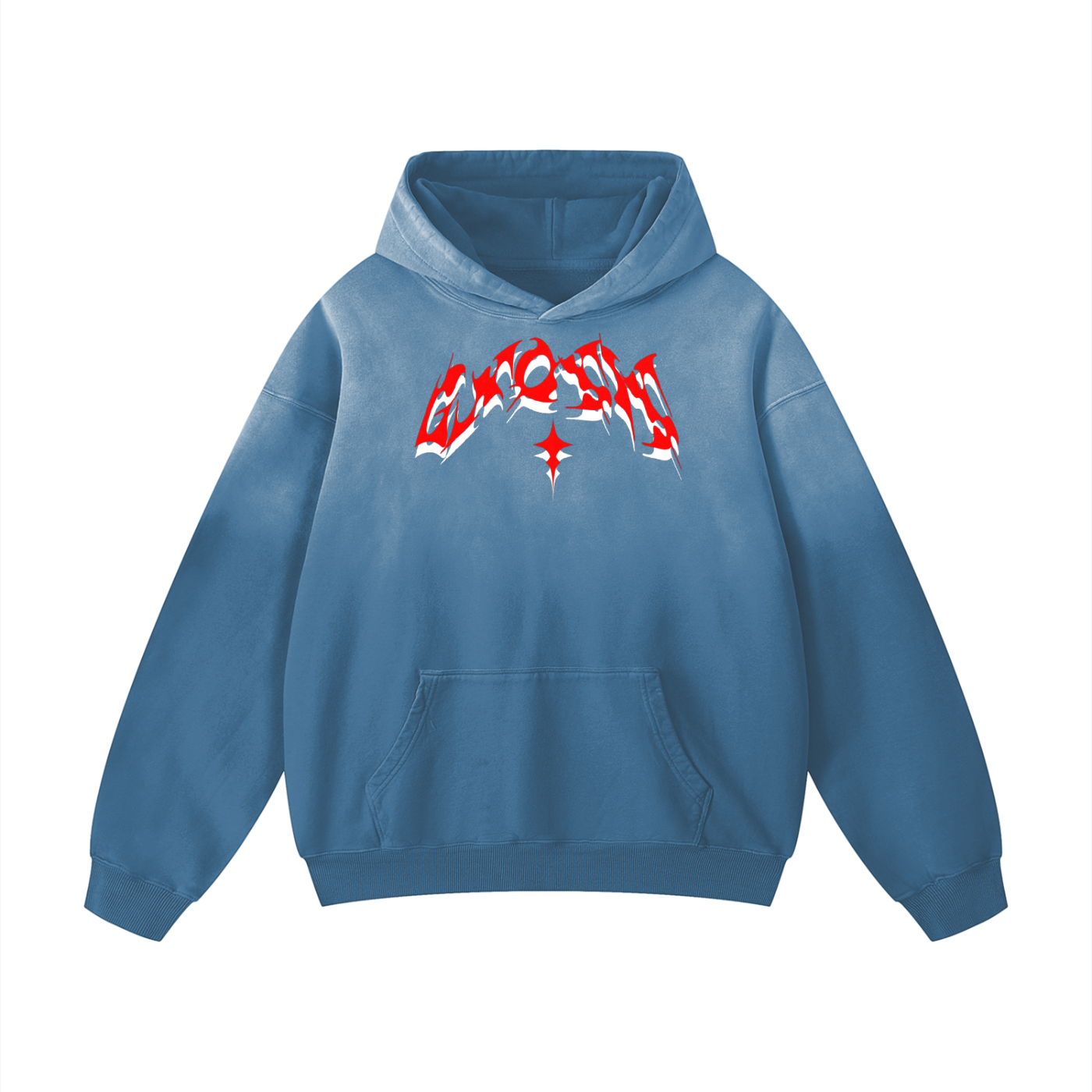 "A CLASS" Gnosis Sunfade Oversized Hoodie