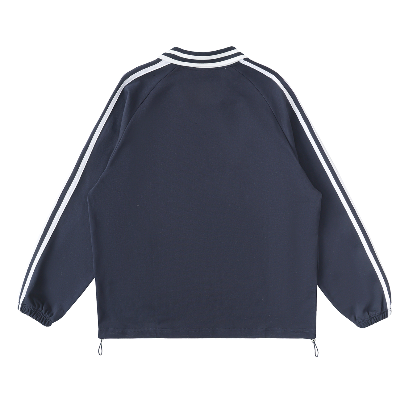 Gnosis striped collar sweatshirt