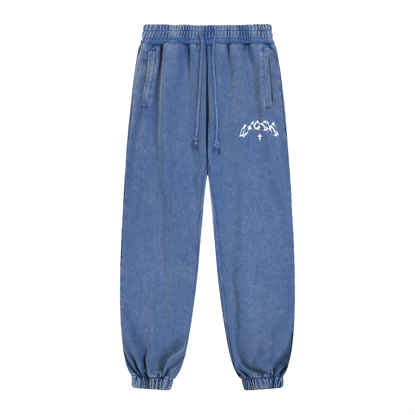 "Jus Gnosis" Snow Wash Heavyweight Sweatpants