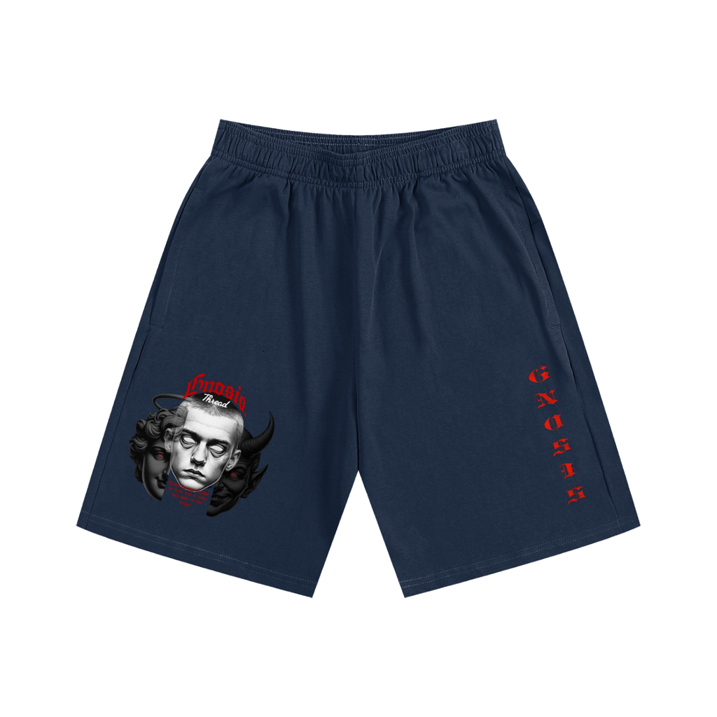 "Two Sides" Heavyweight Cotton Shorts