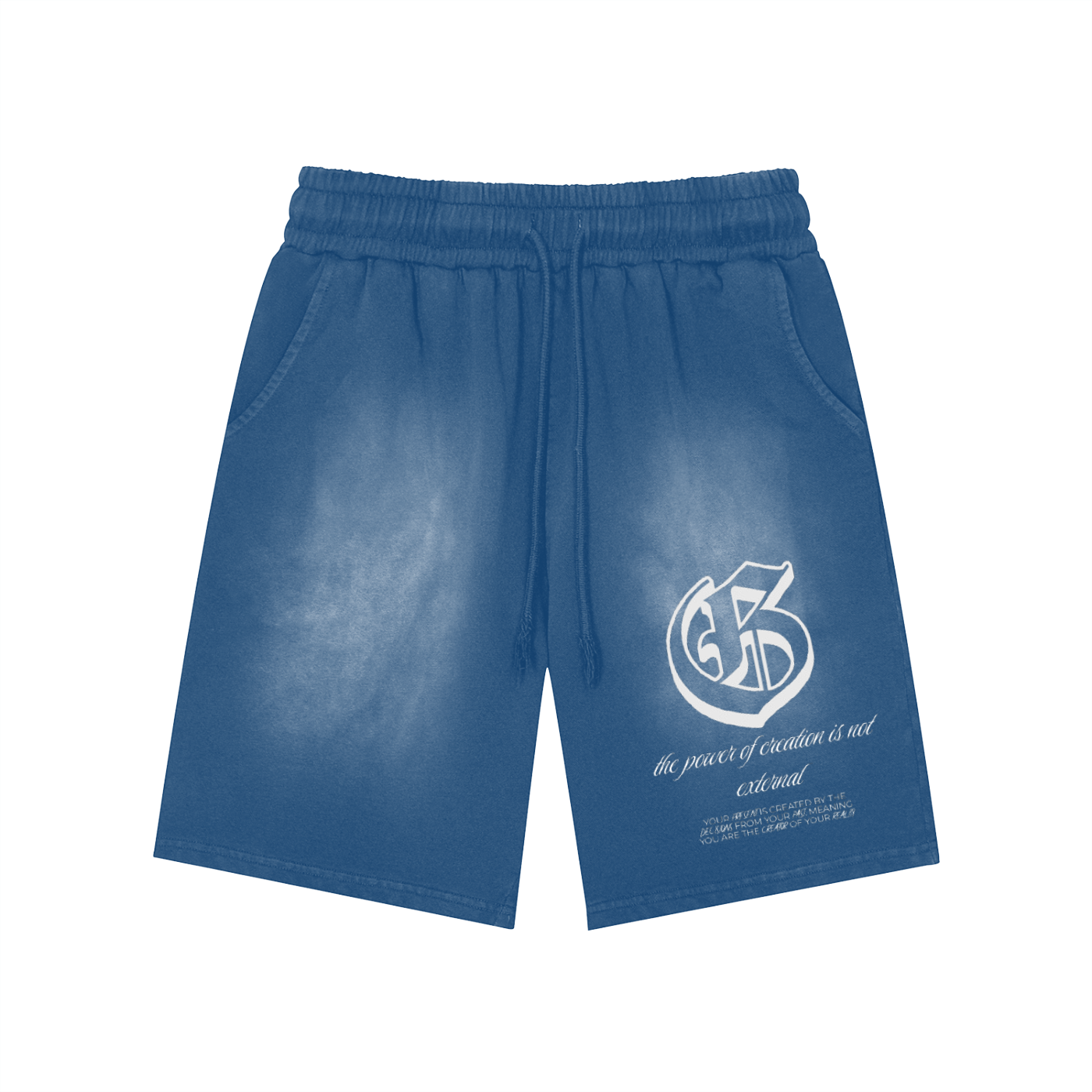 G Thread Washed Shorts