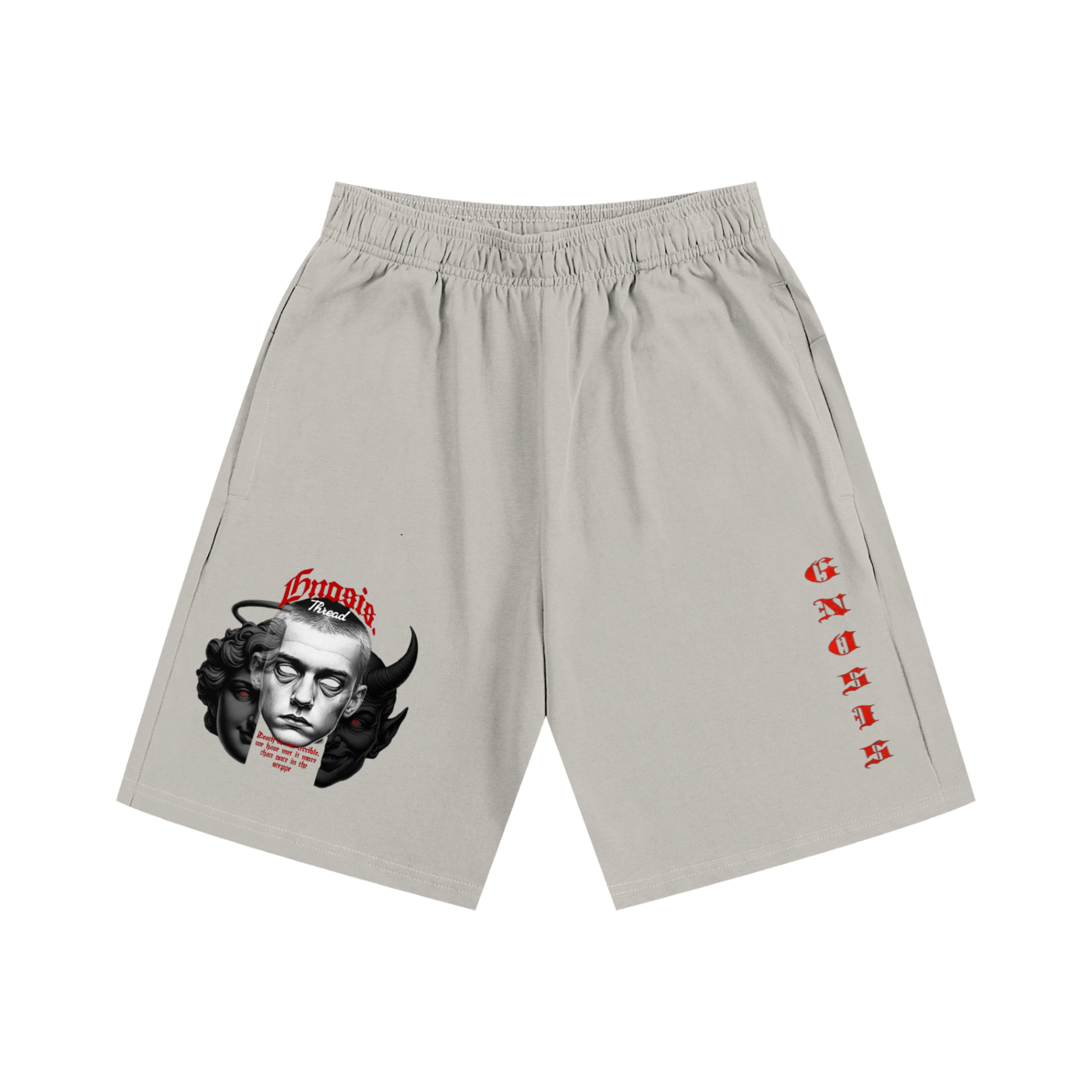 "Two Sides" Heavyweight Cotton Shorts