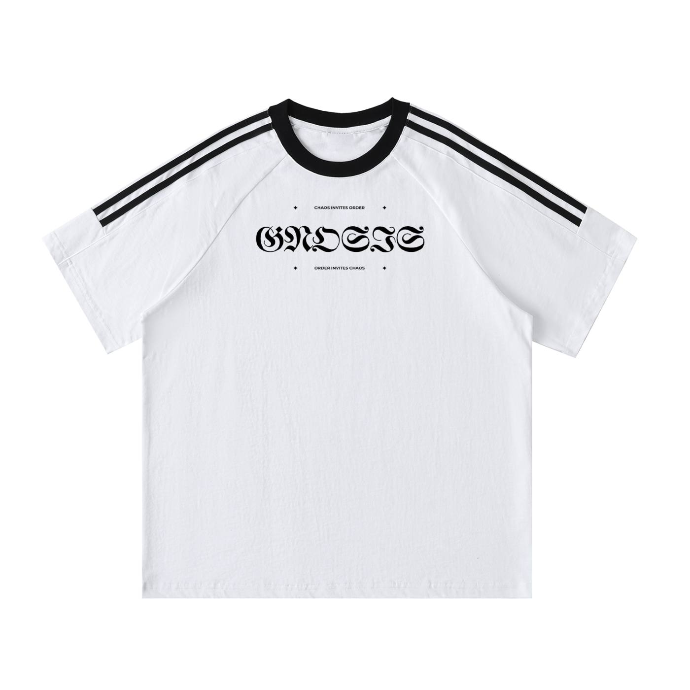 "Bring Order" Crewneck Cotton T-Shirt
