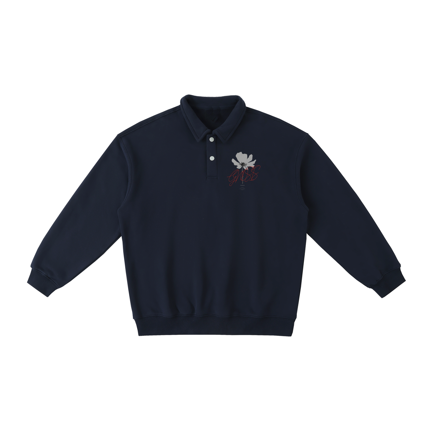 G Thread Polo-Collar Sweatshirt Type 2