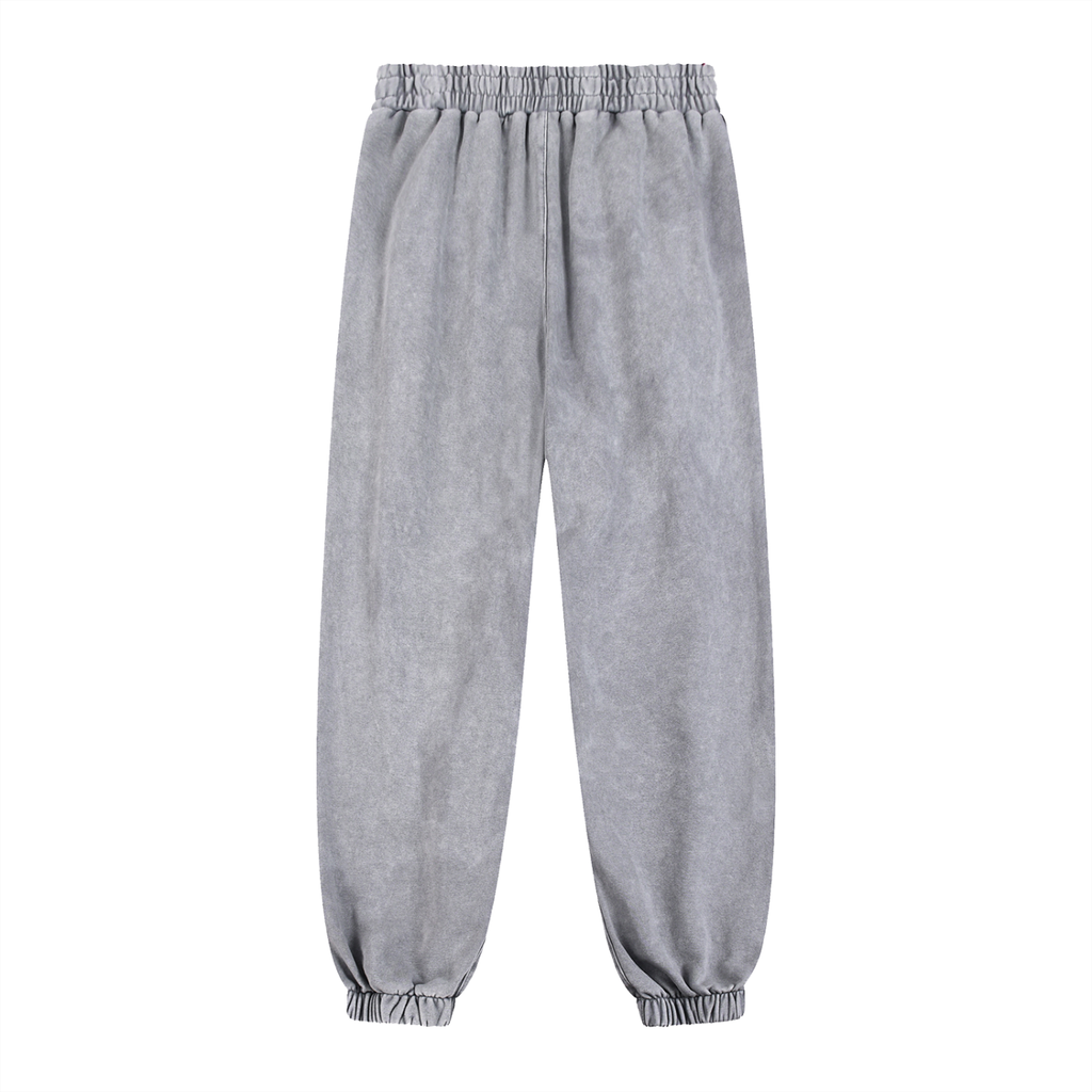 "Jus Gnosis" Snow Wash Heavyweight Sweatpants