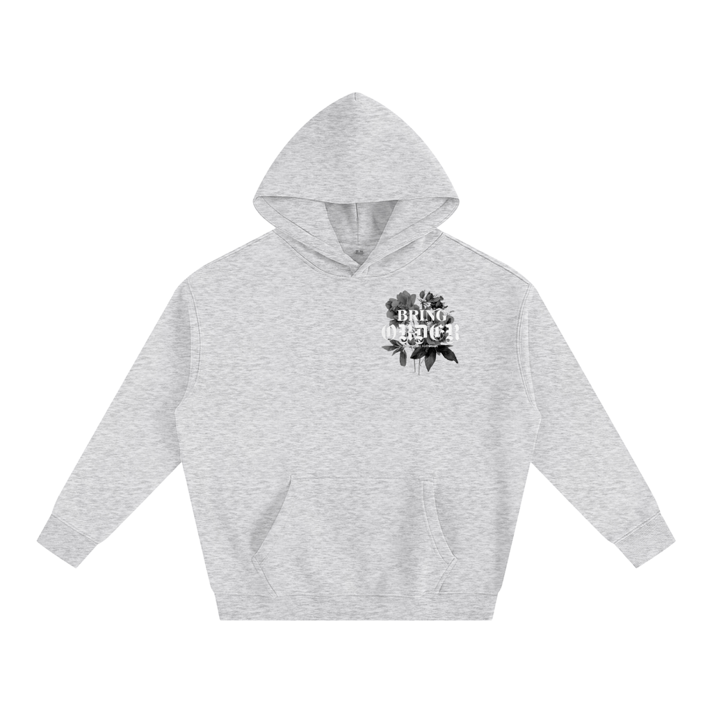 "Bring Order" Oversize Fleeced Hoodie