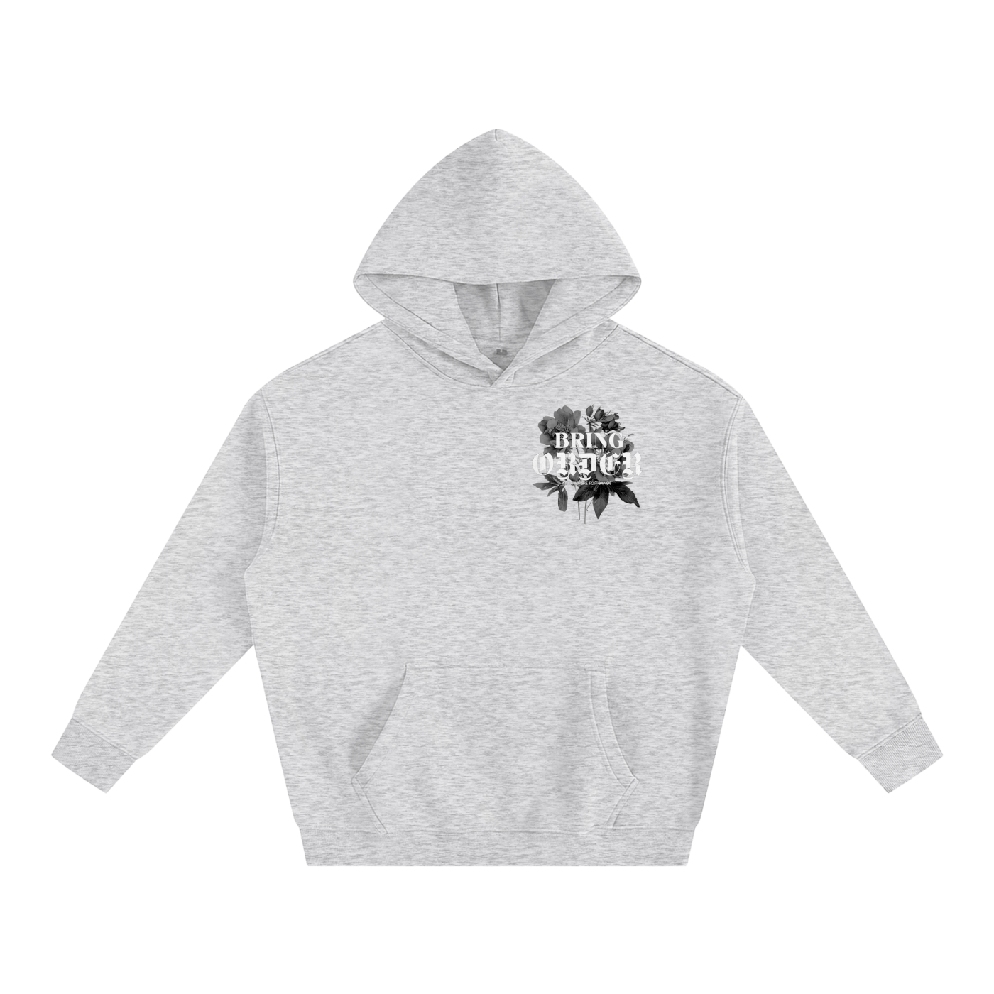 "Bring Order" Oversize Fleeced Hoodie