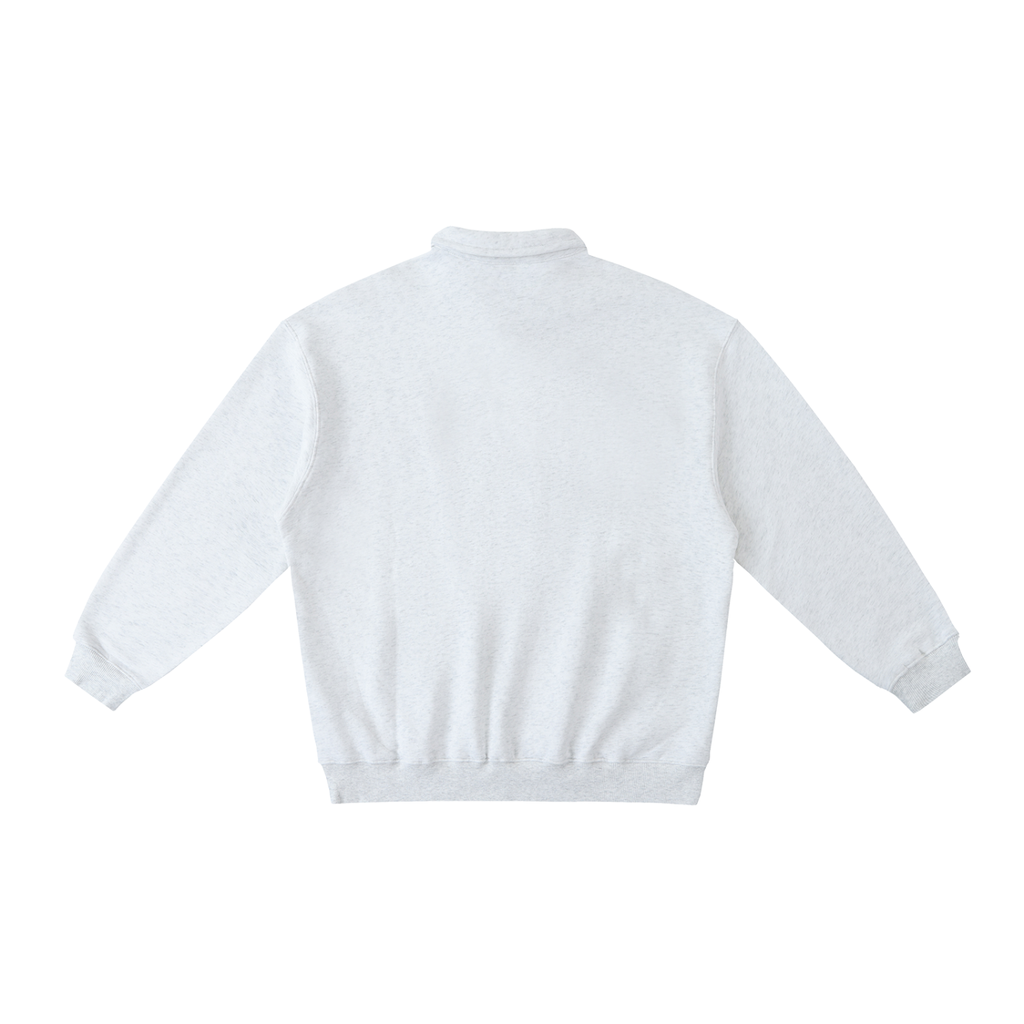 G Thread Polo-Collar Sweatshirt