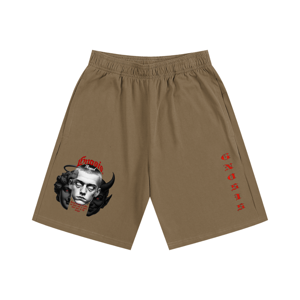 "Two Sides" Heavyweight Cotton Shorts