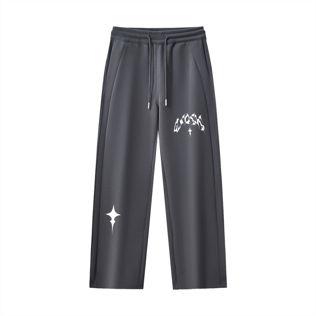 "Gnosis" Straight-Leg Sweatpants