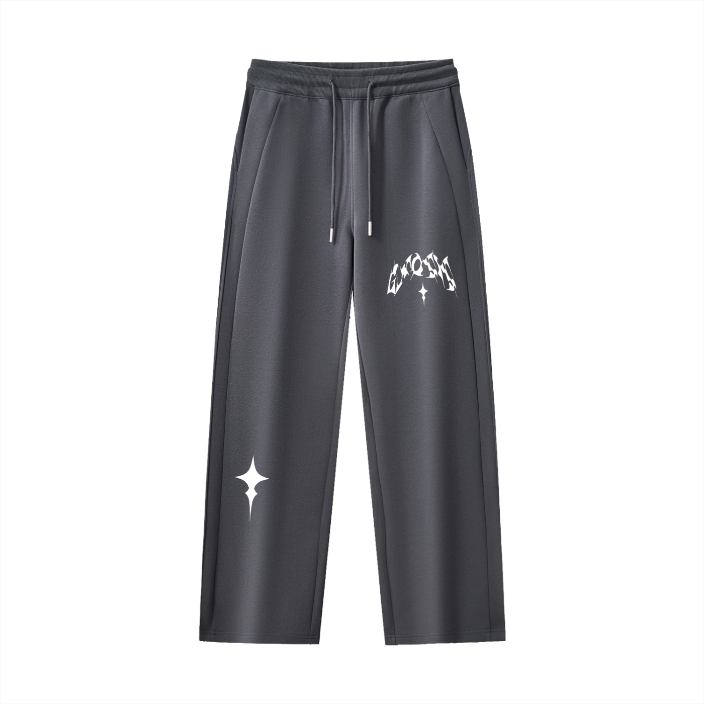 "Gnosis" Straight-Leg Sweatpants