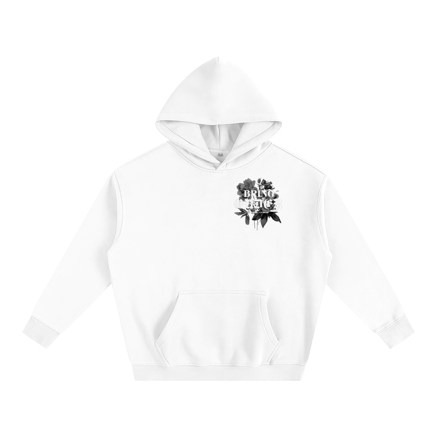 "Bring Order" Oversize Fleeced Hoodie