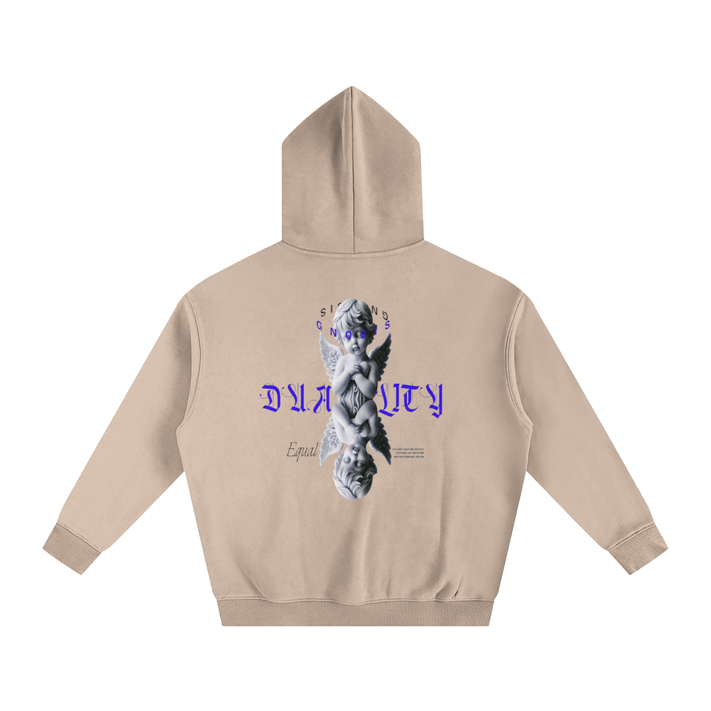 A Class Double blue strike fleeced hoodie