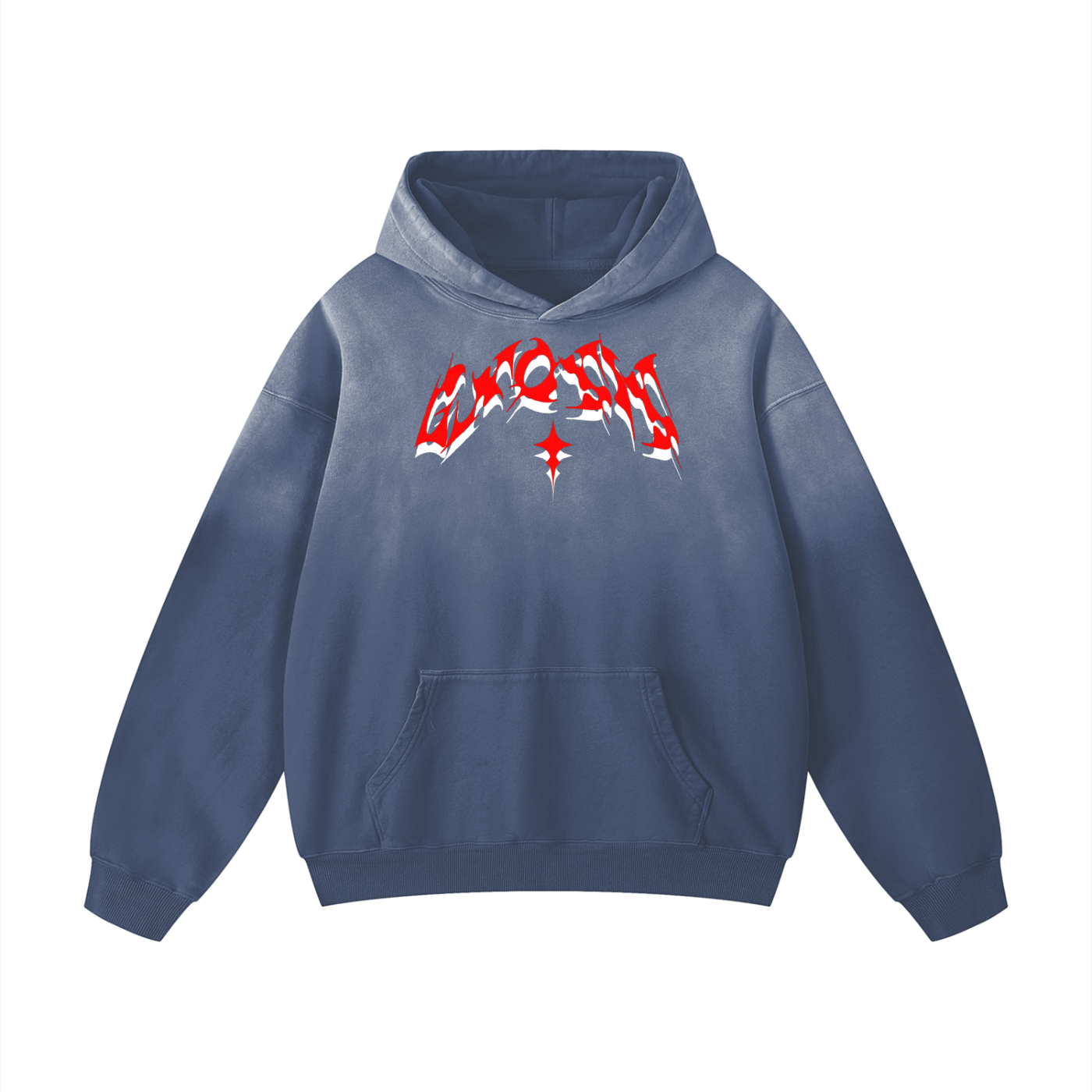 "A CLASS" Gnosis Sunfade Oversized Hoodie
