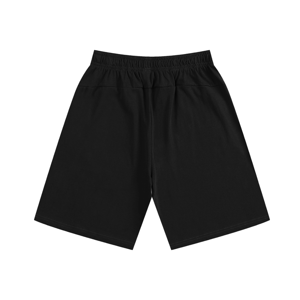 "Jus Gnosis" Cotton Shorts