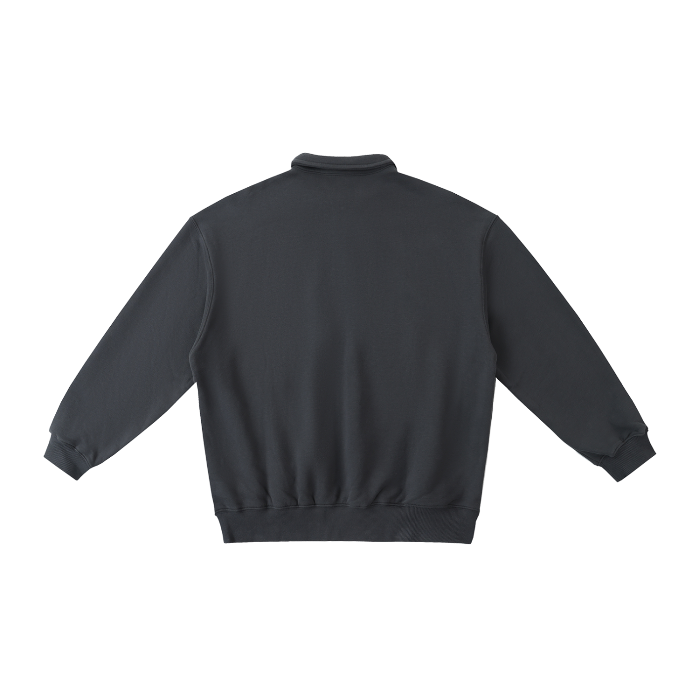 G Thread Polo-Collar Sweatshirt