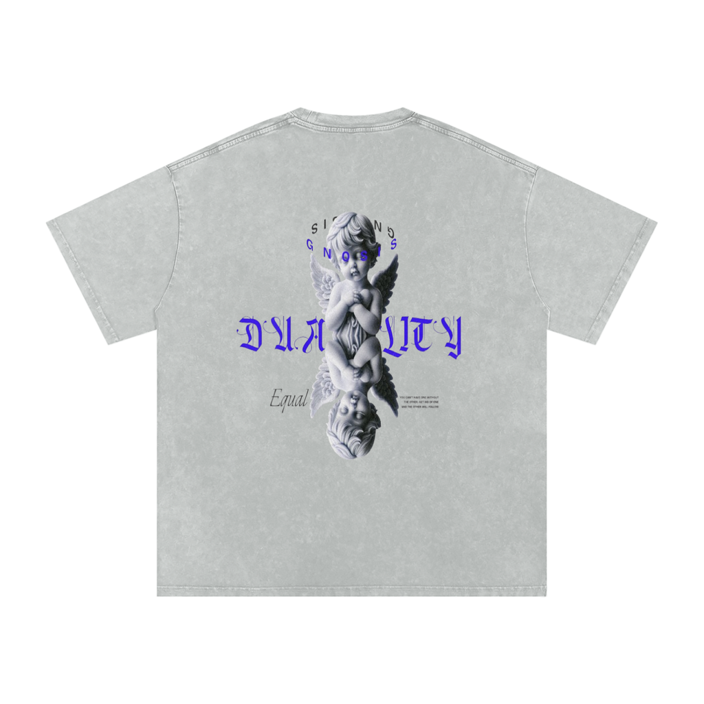 Double blue strike T-shirt