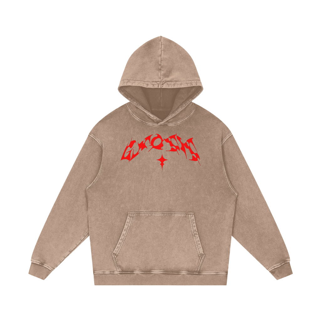 "Jus Gnosis" Loose Cotton Hoodie