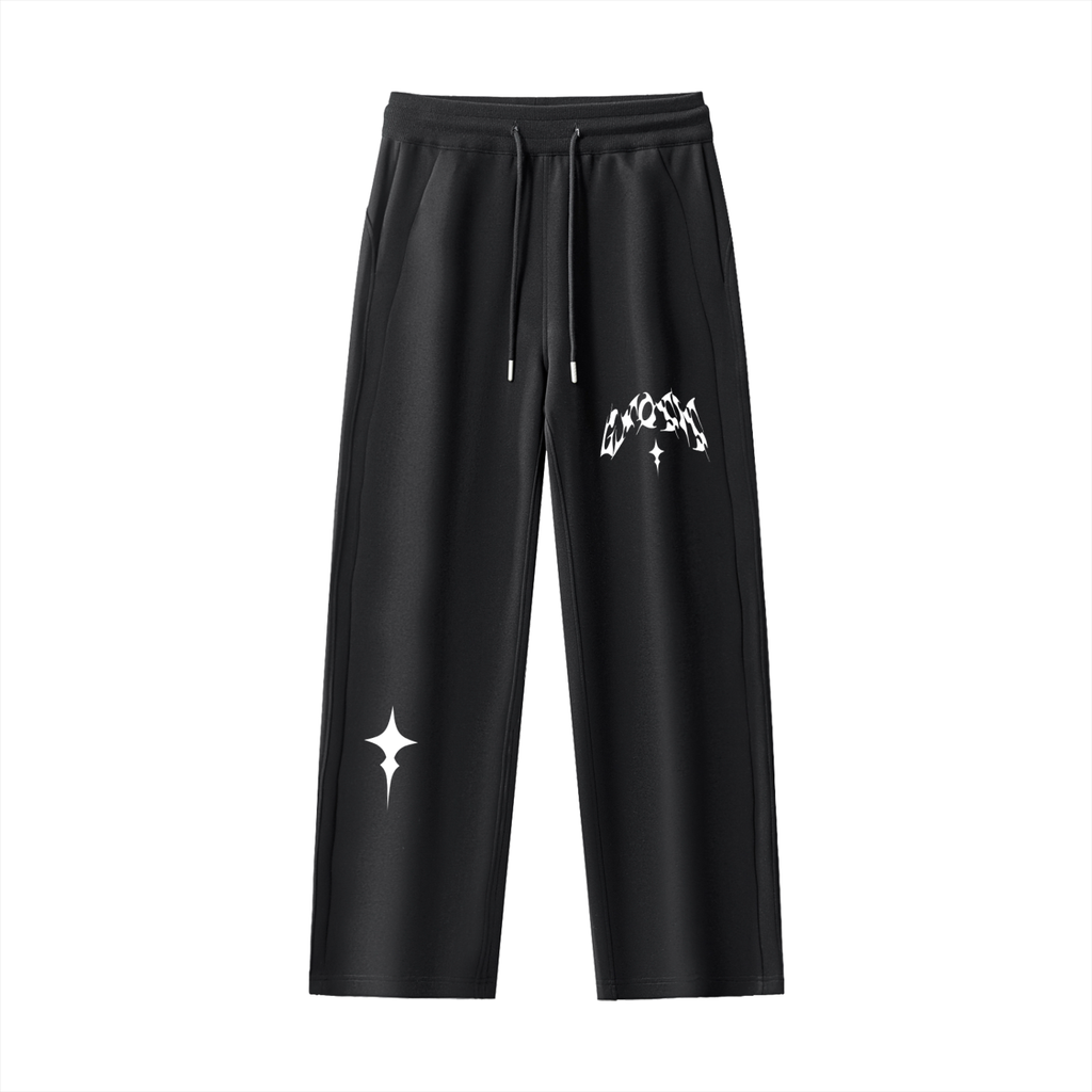 "Gnosis" Straight-Leg Sweatpants