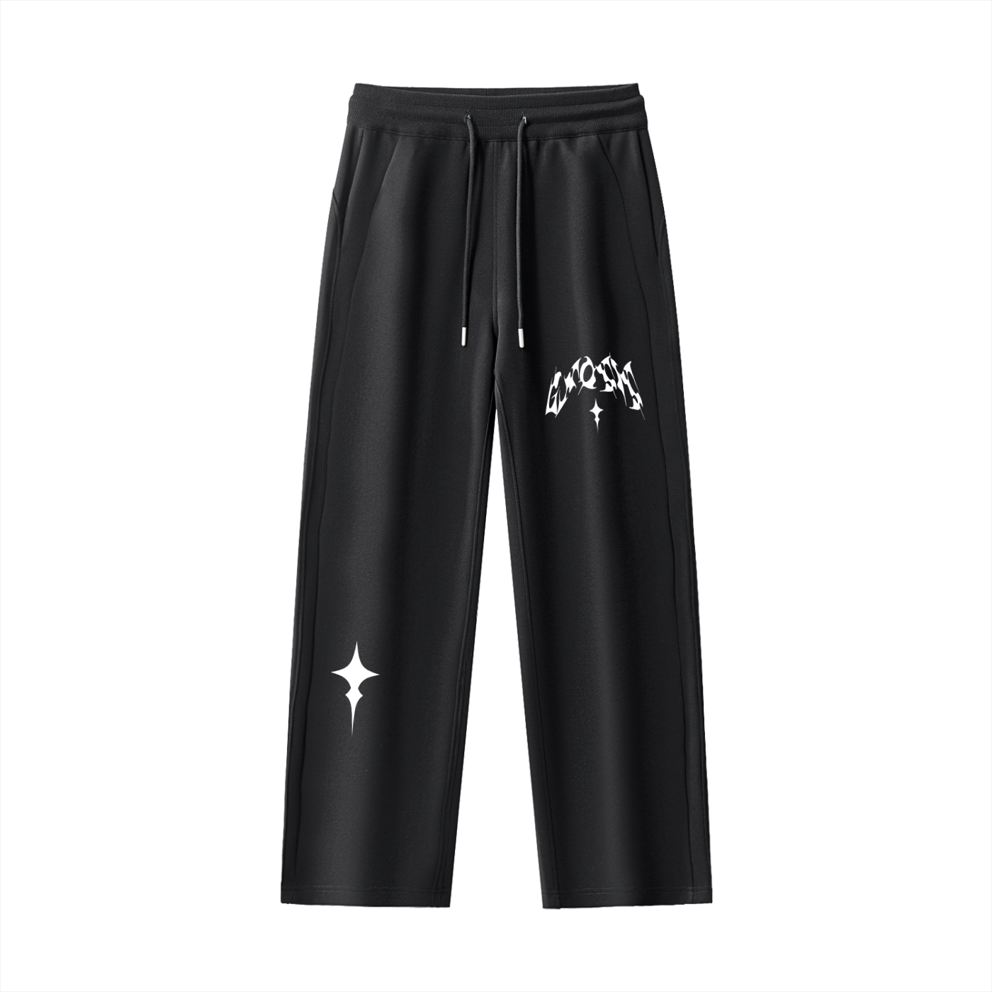 "Gnosis" Straight-Leg Sweatpants